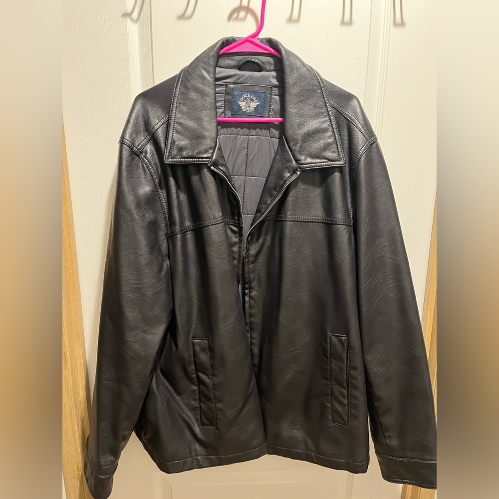 Dockers Faux-Leather Jacket
